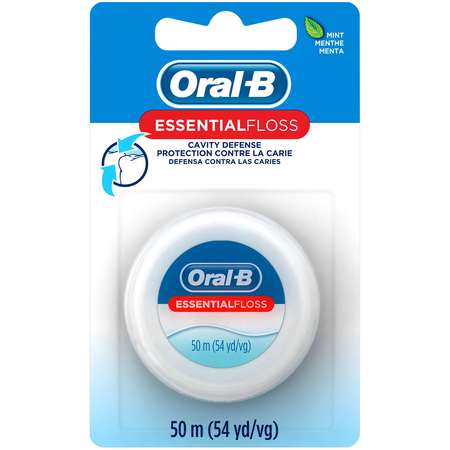 Oral-B Floss Mint Essentials 55 Yard, PK24 -  ORAL B, 82573